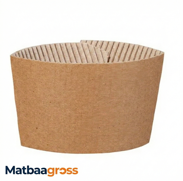 14oz - 16oz Kraft Karton Bardak Kılıfı (Sleeve) - 90 Çap