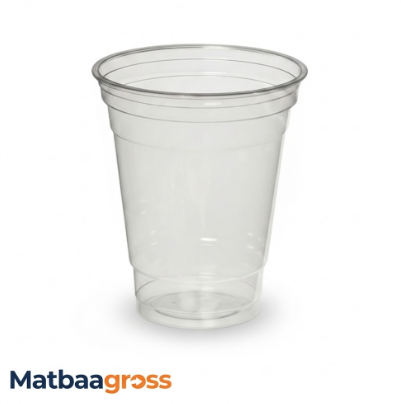 14 oz Pet Bardak (400 ml) - Şeffaf Lüks Kristal Plastik Bardak (Sert ve Kaliteli)